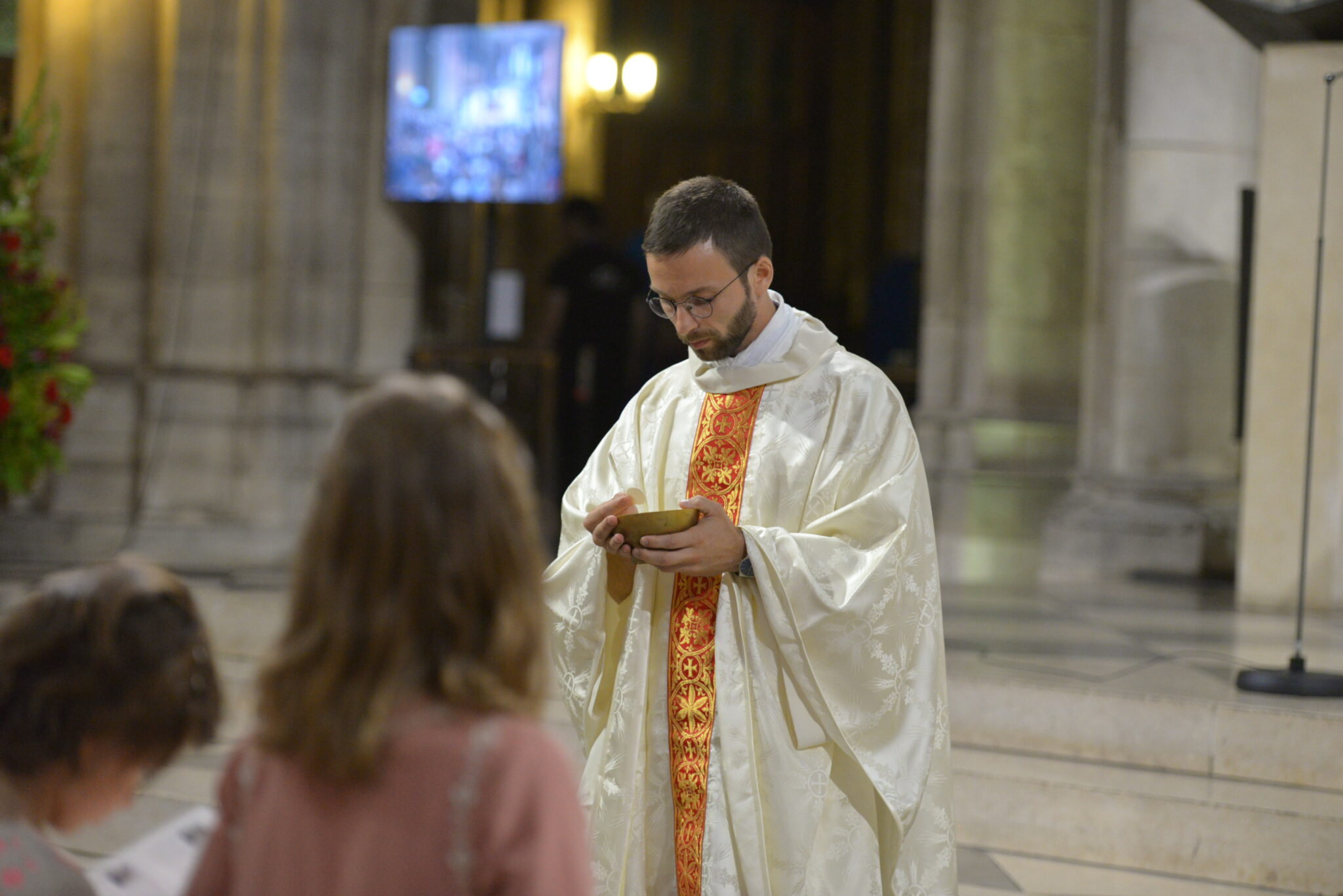 eucharistie à Notre Dame