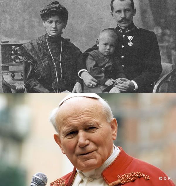Jean-Paul-II-enfant-puis-pape