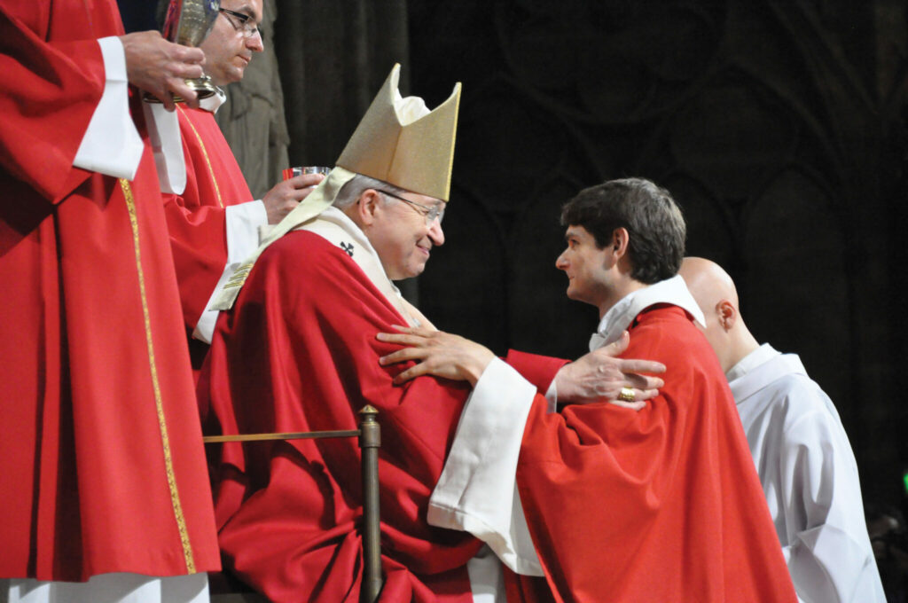 ordination père Alexandre de Mandat-Grancey Mgr André Vingt Trois