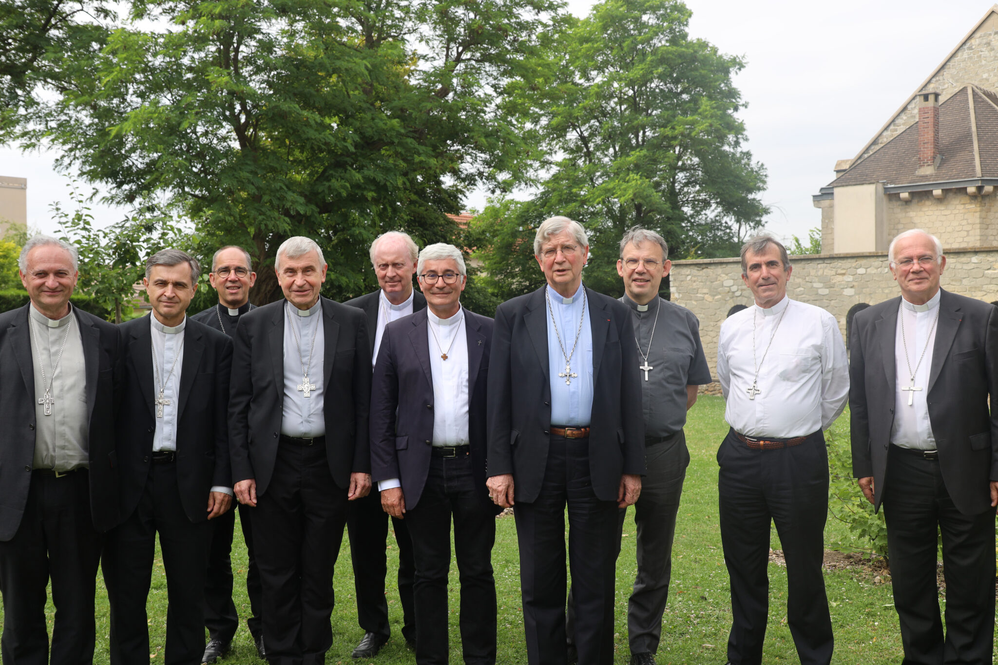 Mgr Tois Directeur de L'ODv et les évêques d'IDF