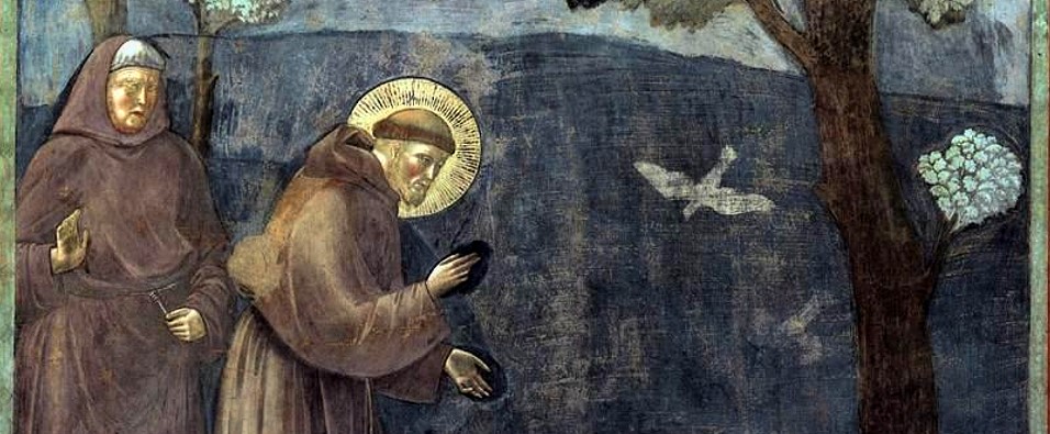 Giotto_-_Legend_of_St_Francis_-_-15-_-_Sermon_to_the_Birds